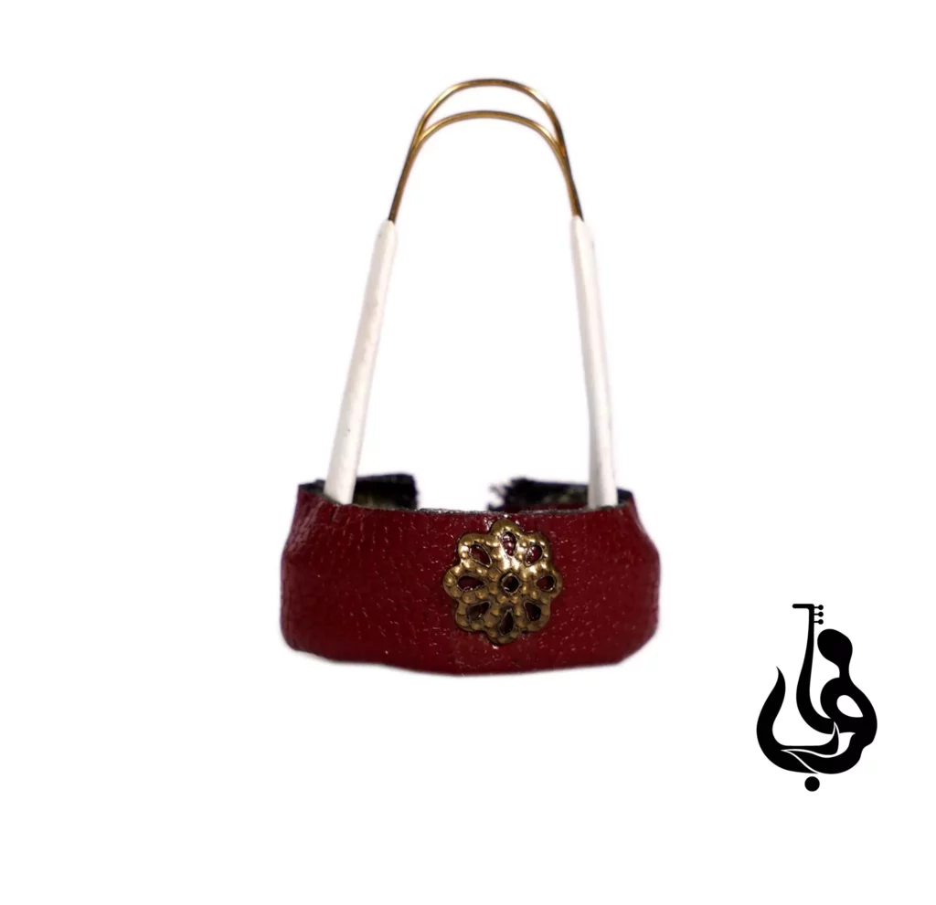 مضراب فلزی چرمی سه تار