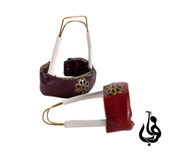 مضراب فلزی چرمی سه تار